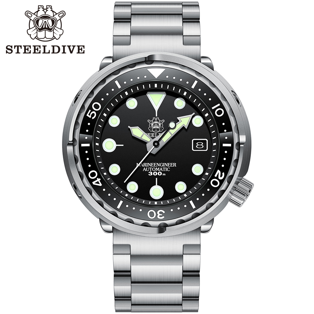 Seiko Watch Prospex - STEELDIVE-Reloj de pulsera deportivo SD1975, accesorio