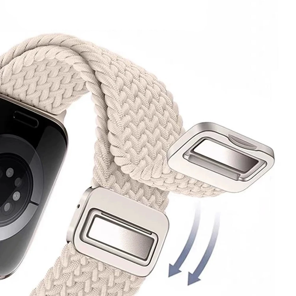 Correa de nailon trenzada para - Milanese Loop Magnetic reseña y precio