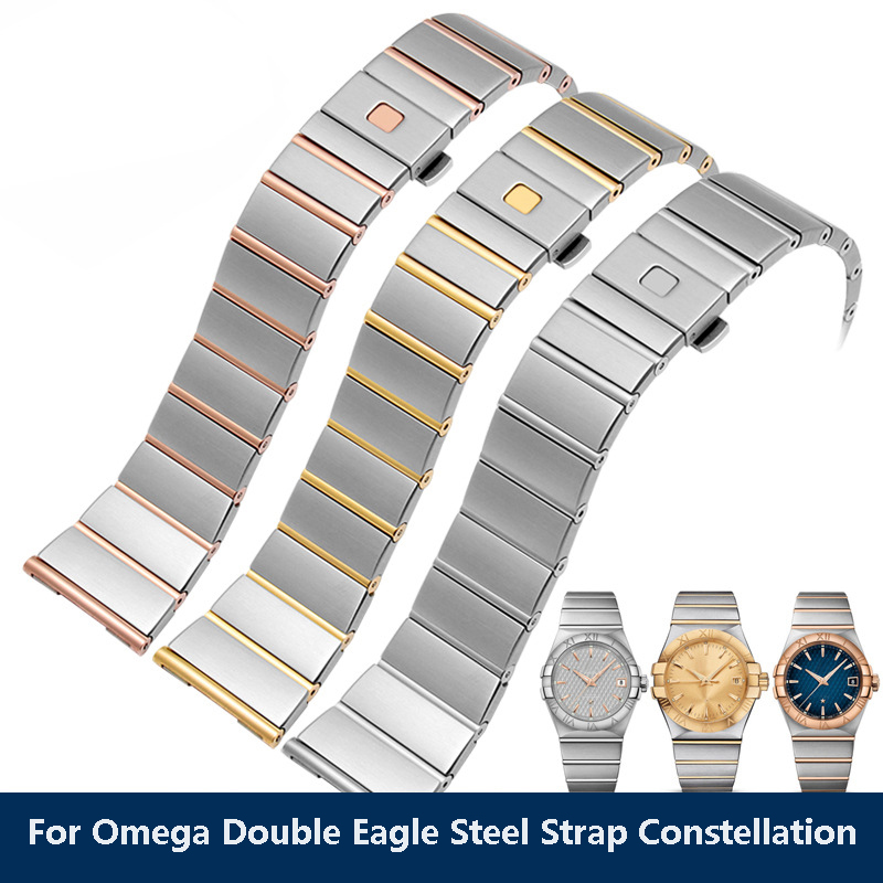 Correa de acero Omega Double E - Omega Watch Constellation reseña y precio