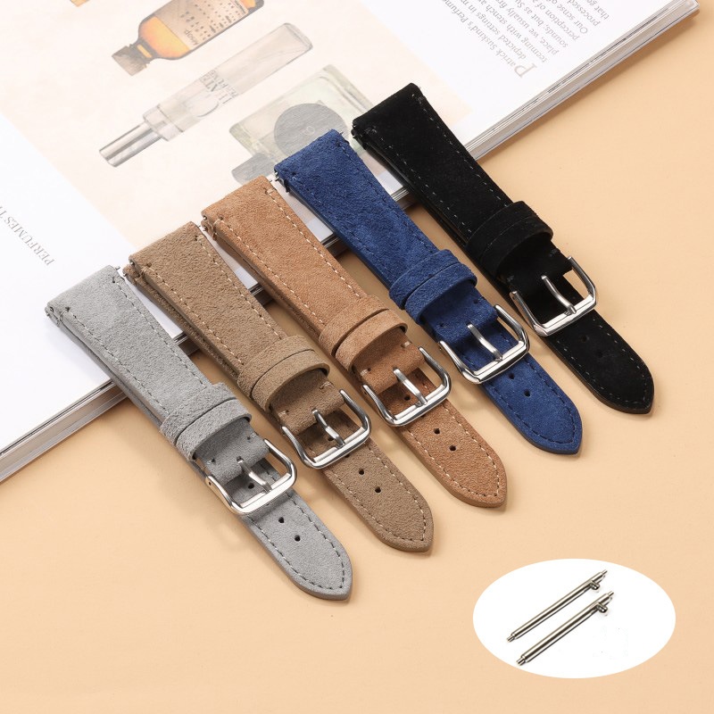 Correa de Reloj de Cuero Vinta - Suede Strap Watch reseña y precio