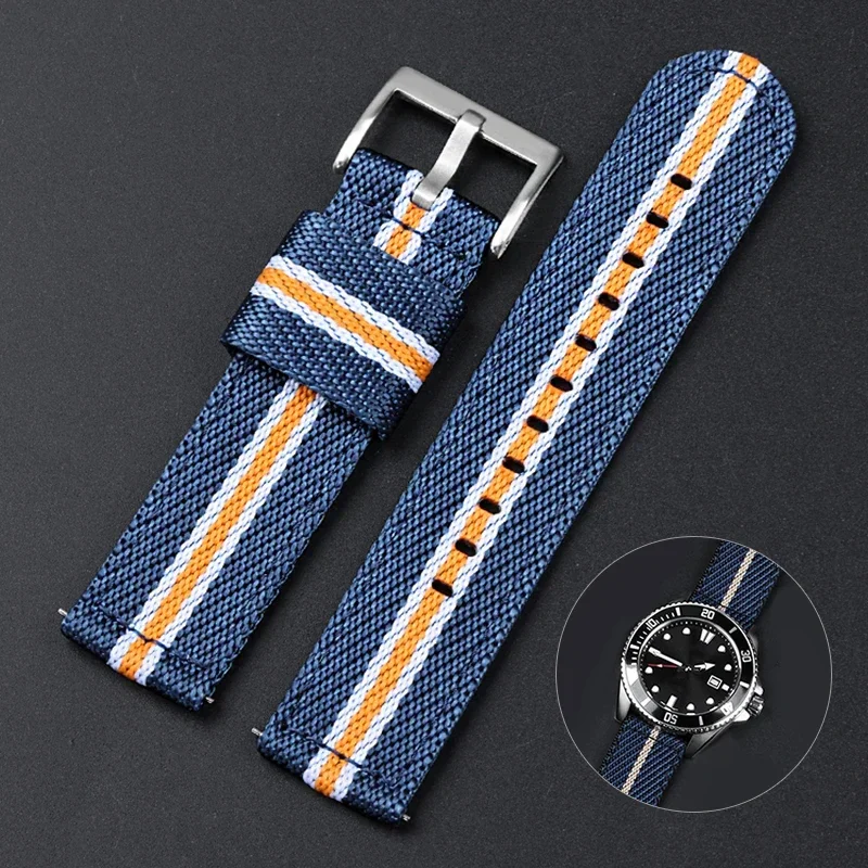 Correa de nailon de liberación - Suede Strap Watch reseña y precio