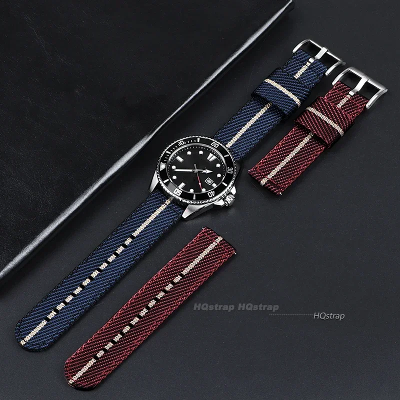 Correa de nailon de liberación - Suede Strap Watch reseña y precio